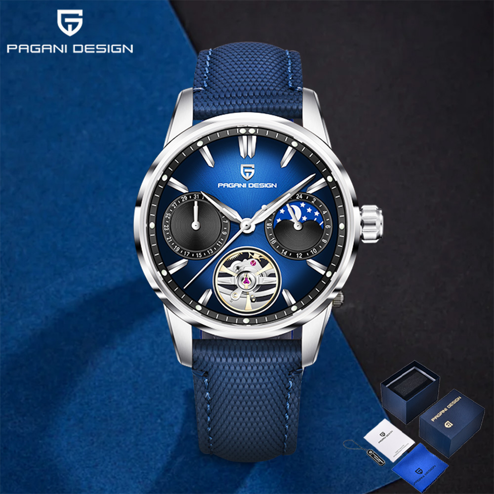 Luxury Watch Gift Box - นาฬิกาข้อมือผู้ชาย Pagani Design Tourbillon รุ่นหรูหรา ปี