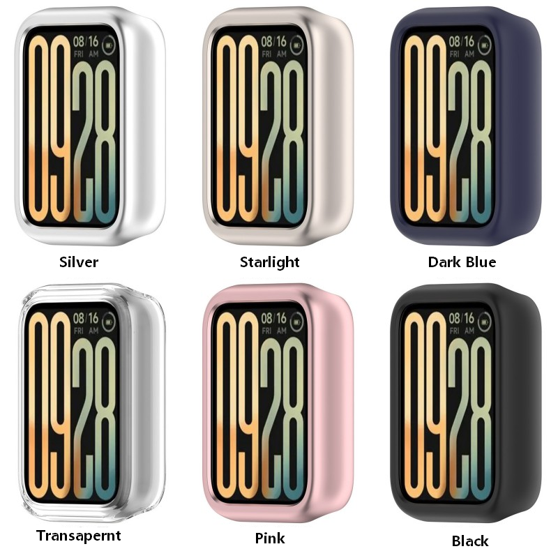 Xiaomi Luxury Watch - เคสพีซีแบบโปร่งสำหรับสายรัดข้อมืออัจฉริยะ Xiaomi Mi Band 10 Pro