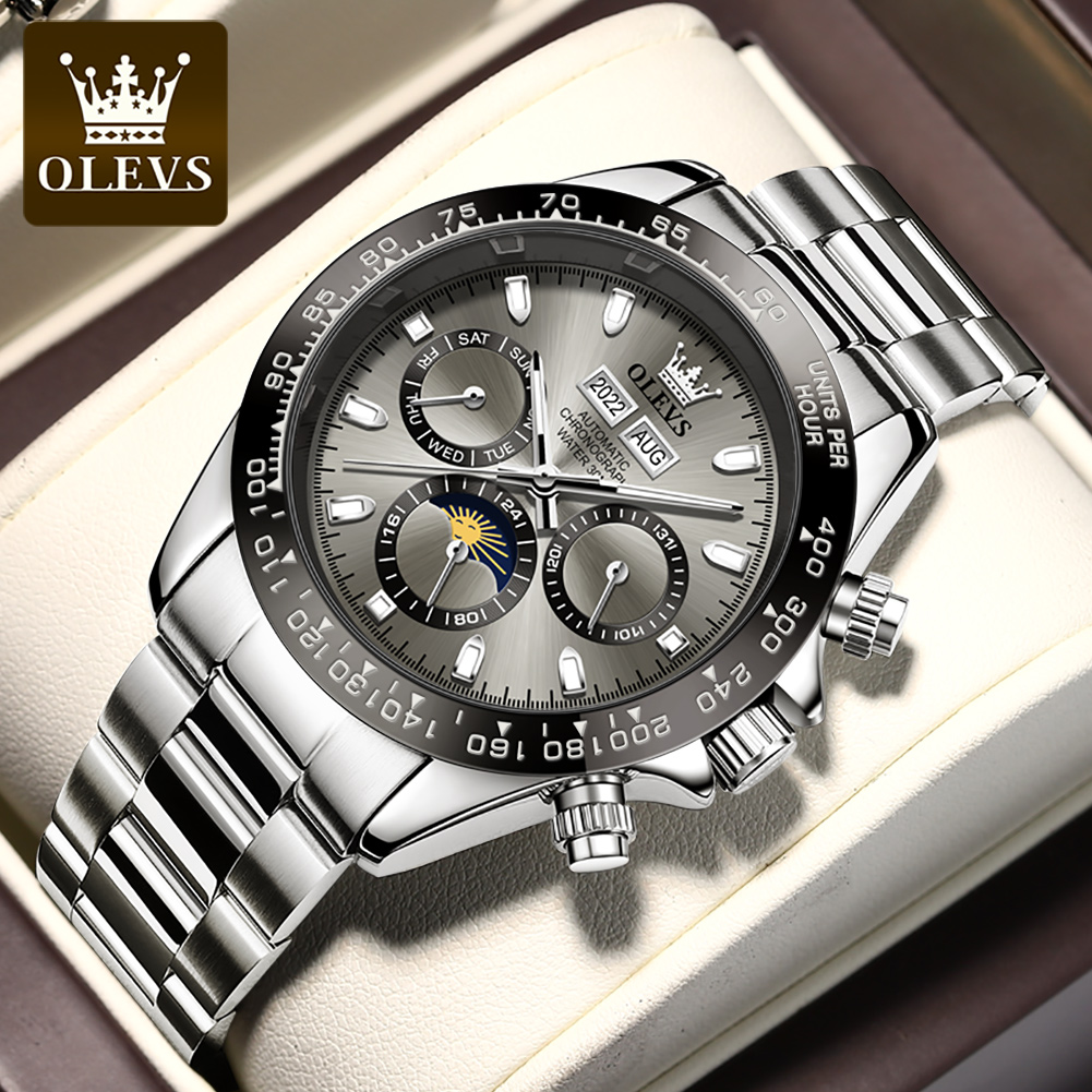 Luxury Watch On Sale - OLEVS 6654 Luxury Mens นาฬิกา Chronograph