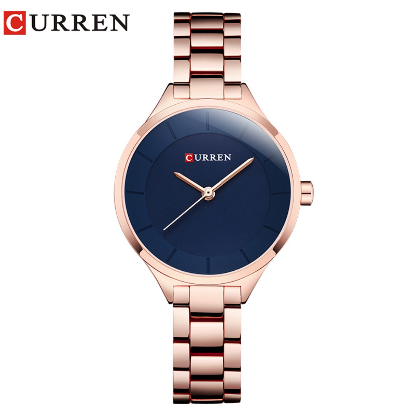 Luxury Watch Usa - CURREN ใหม่เรียบง่ายผู้หญิงสร้อยข้อมือนาฬิกาข้อมือแฟชั่นหรูหราสำหรับสาวๆเจนีวาควอตซ์นาฬิกาหญิงหรูหรานาฬิกาข้อมือ 2017