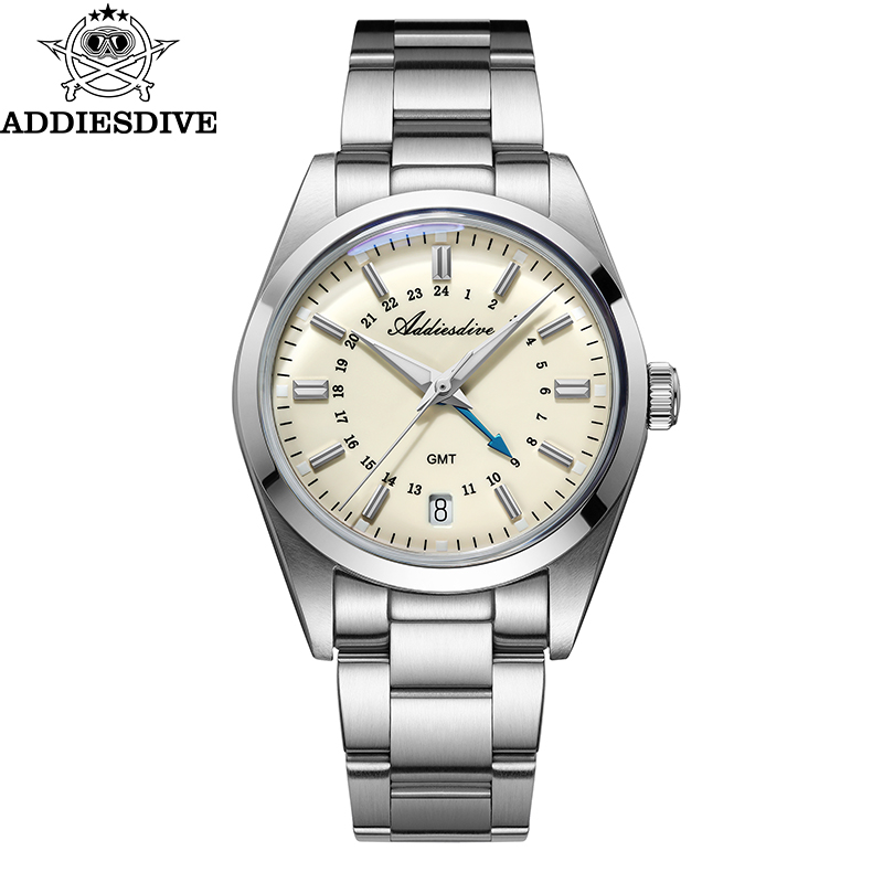 Luxury Watch Collection - ADDIESDIVE ร้อนยี่ห้อ 36 มม.GMT นาฬิกาสําหรับชาย 10Bar