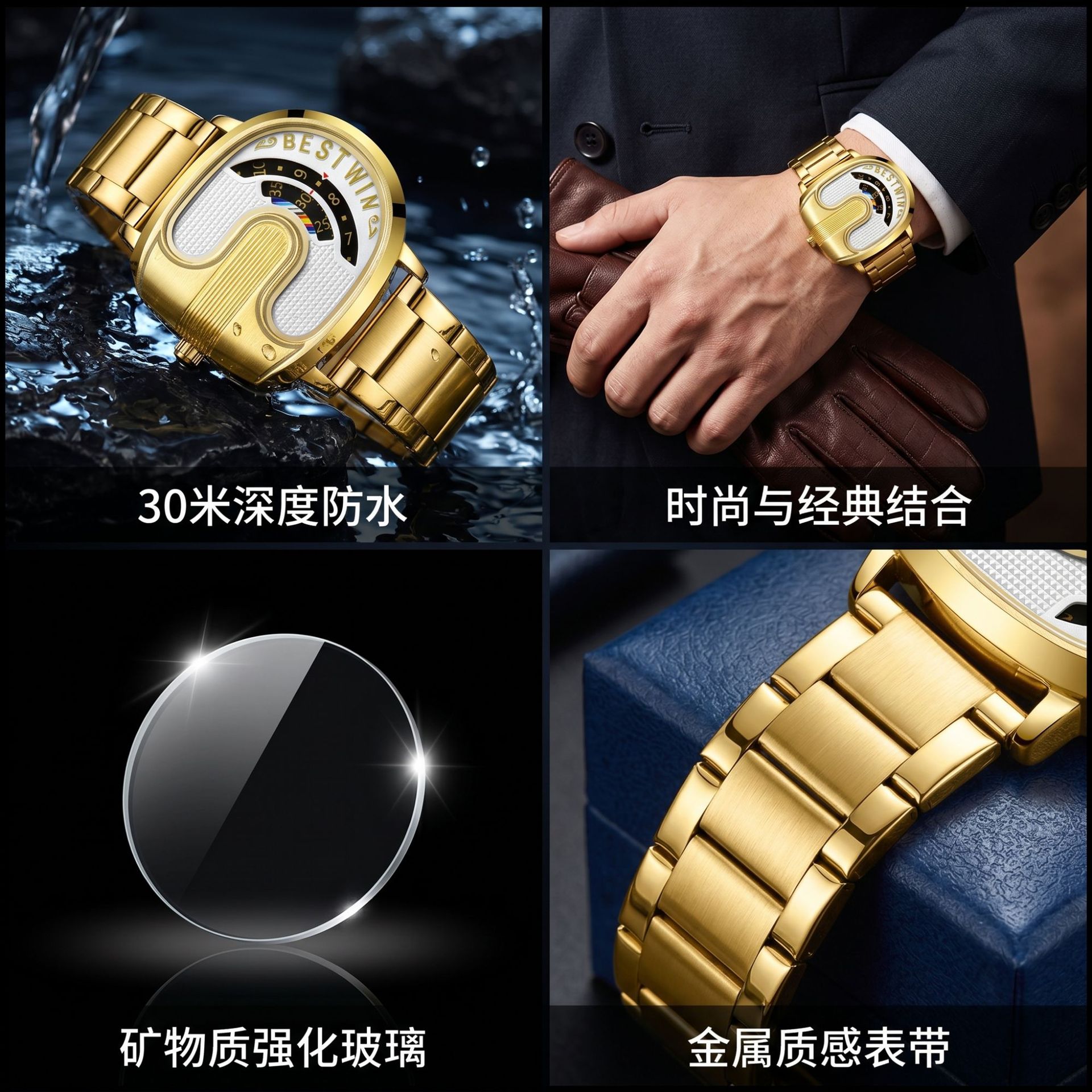 นาฬิกาข้อมือผู้ชายแบรนด์หรูระด - Luxury Watch Unique บทวิจารณ์และราคา