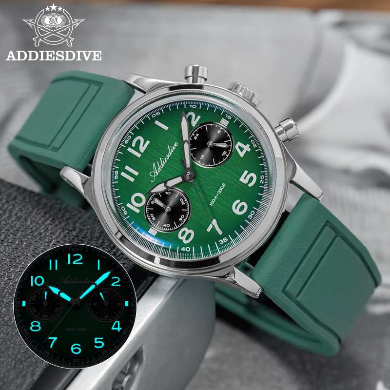 ADDIESDIVE นาฬิกาควอตซ์สำหรับผ - Zero Luxury Watch บทวิจารณ์และราคา