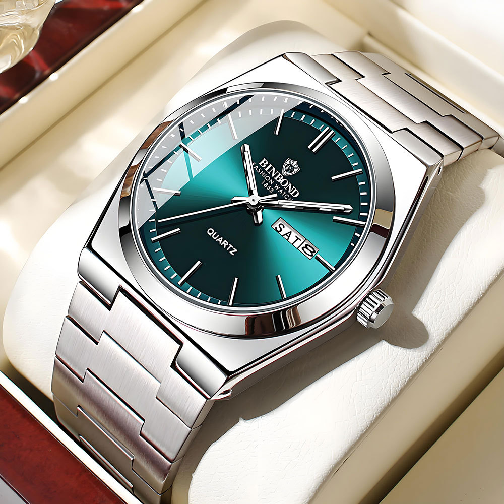 BINBOND นาฬิกาข้อมือผู้ชายของแ - Rolex Watch Datejust บทวิจารณ์และราคา
