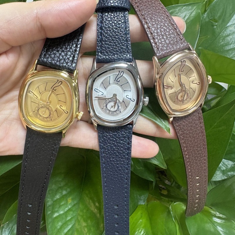 นาฬิกาข้อมือควอตซ์สายหนัง ดีไซ - Luxury Watch Unique บทวิจารณ์และราคา