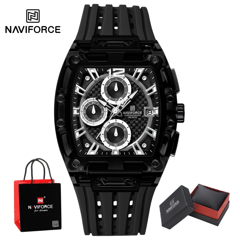 นาฬิกาข้อมือผู้ชาย NAVIFORCE 5 - Luxury Watch Gift Box บทวิจารณ์และราคา