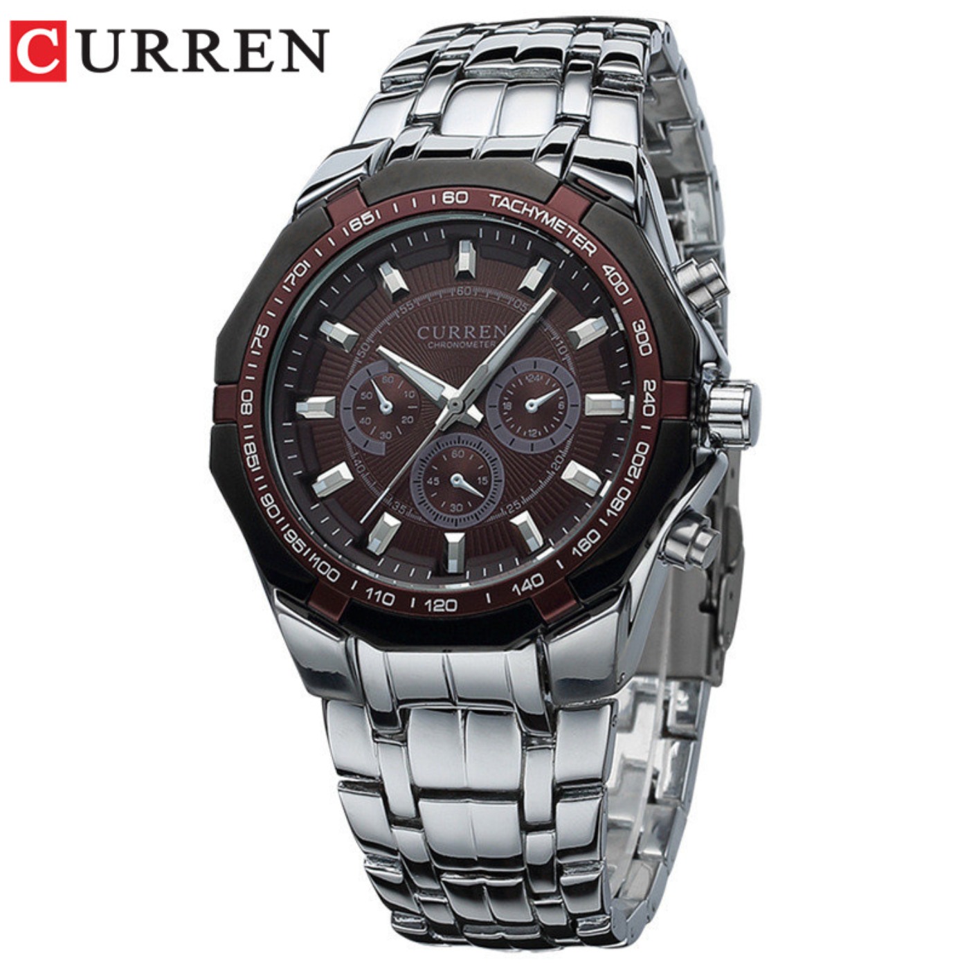 CURREN ผู้ชายแบรนด์หรูทหารกีฬา - Luxury Watch Collection บทวิจารณ์และราคา