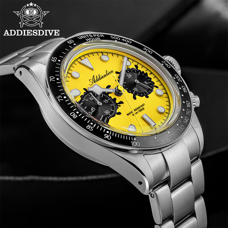 ADDIESDIVE VK64 นาฬิกาผู้ชายให - Zero Luxury Watch บทวิจารณ์และราคา