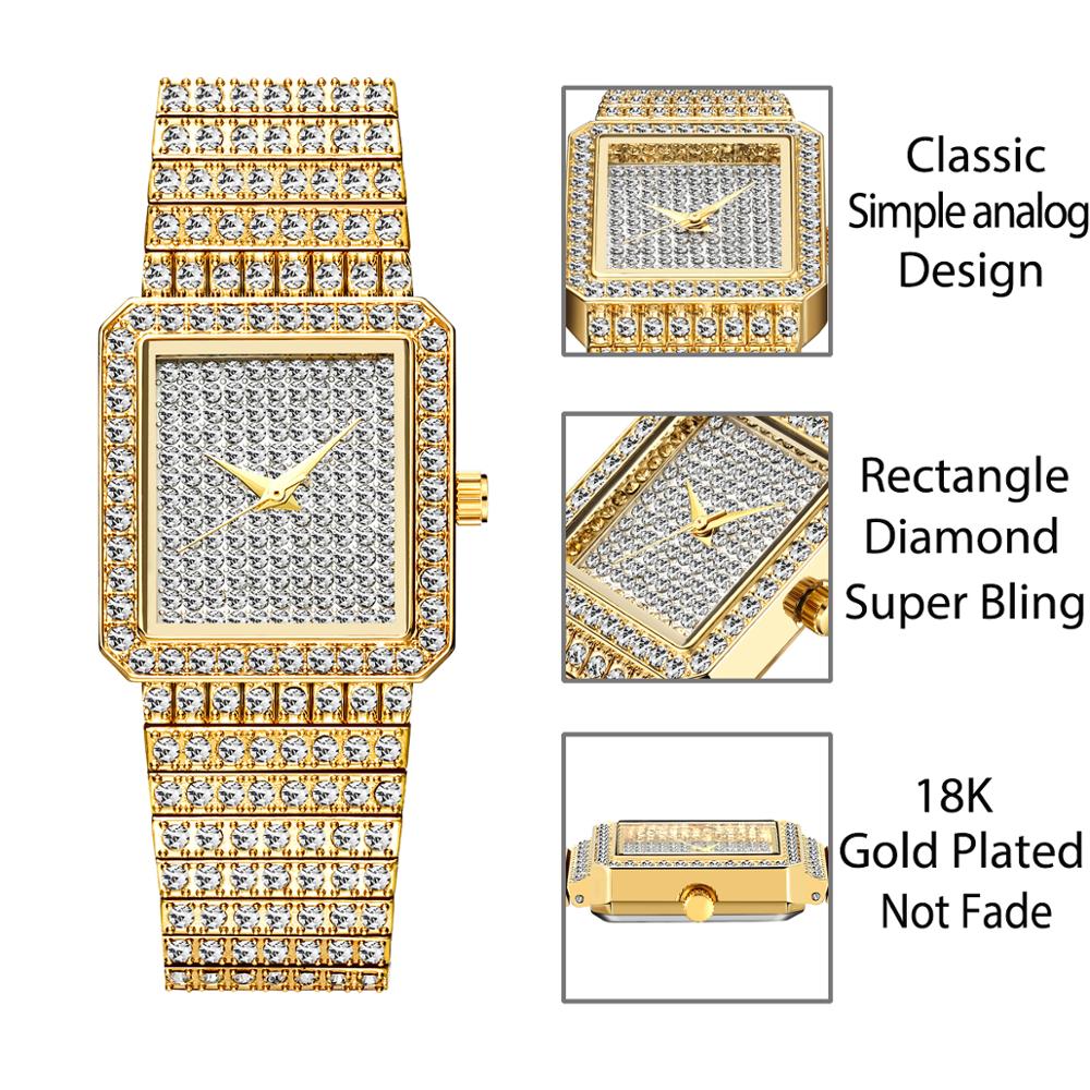 MISSFOX เพชรนาฬิกาผู้หญิงหรูหร - Luxury Watch Unique บทวิจารณ์และราคา