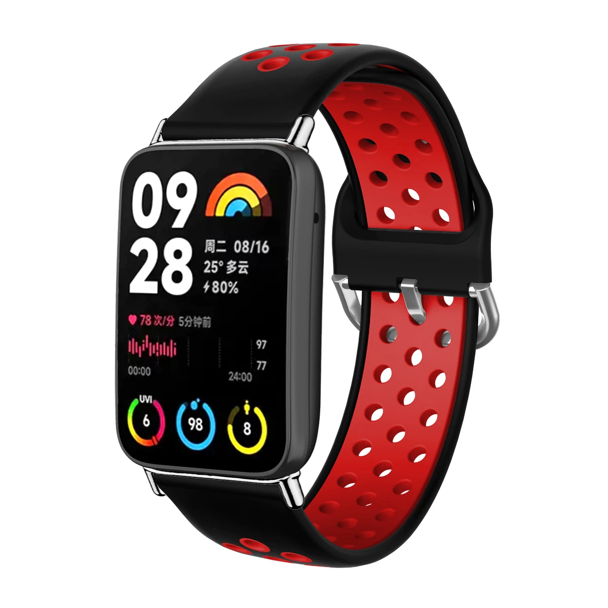 สายนาฬิกาซิลิโคนสำหรับ Xiaomi  - Xiaomi Luxury Watch บทวิจารณ์และราคา