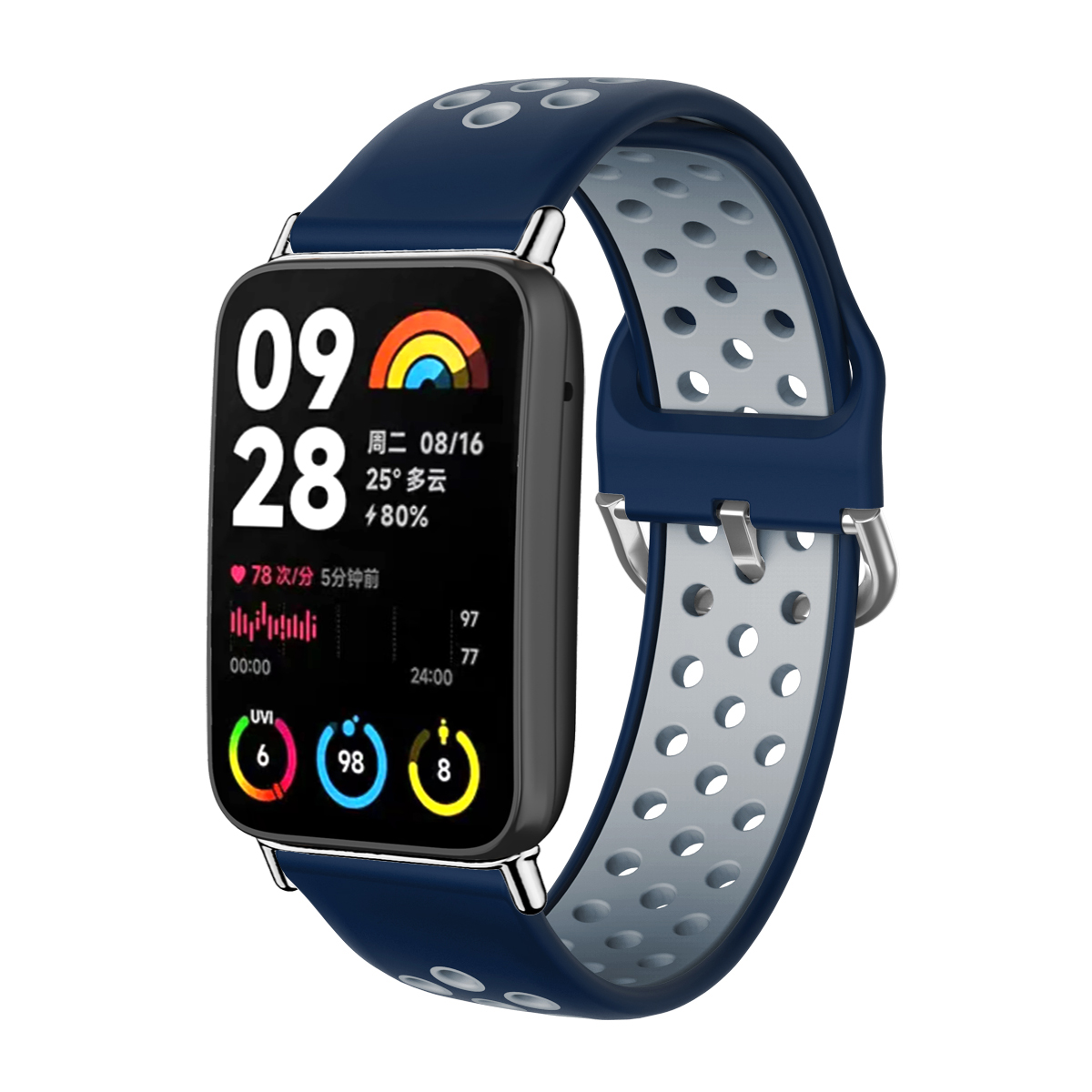 สายนาฬิกาซิลิโคนสำหรับ Xiaomi  - Xiaomi Luxury Watch บทวิจารณ์และราคา