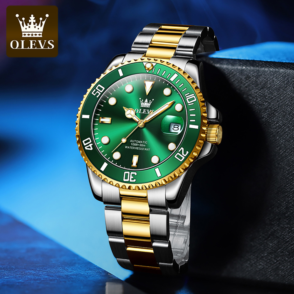 นาฬิกา OLEVS 6650 ระบบจักรกลสำ - Rolex Watch Datejust บทวิจารณ์และราคา