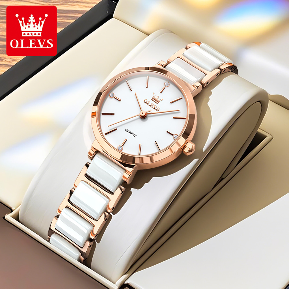 นาฬิกาข้อมือผู้หญิง OLEVS รุ่น - Luxury Watch Gift Box บทวิจารณ์และราคา