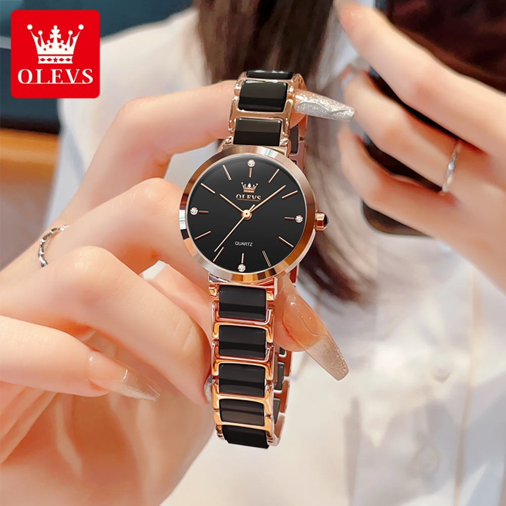 นาฬิกาข้อมือผู้หญิง OLEVS รุ่น - Luxury Watch Gift Box บทวิจารณ์และราคา