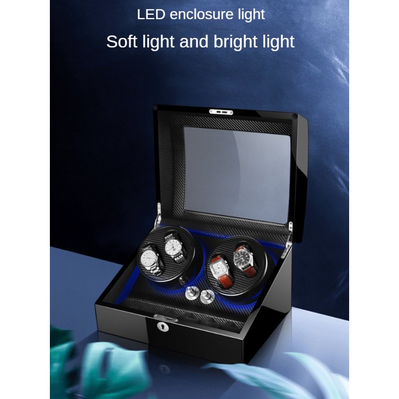 กล่องไม้เก็บนาฬิกากลไกหมุนอัตโ - Zero Luxury Watch บทวิจารณ์และราคา