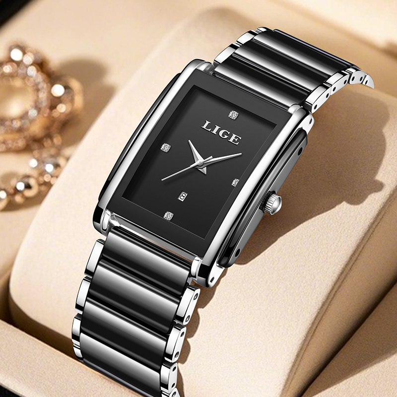 นาฬิกาข้อมือผู้หญิง LIGE รุ่นใ - Luxury Watch Gift Box บทวิจารณ์และราคา