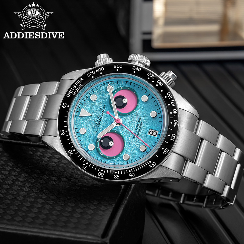 ADDIESDIVE NEW AD2557 หน้าปัดล - Zero Luxury Watch บทวิจารณ์และราคา