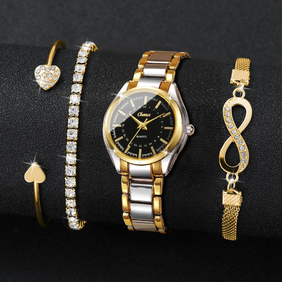 4 ชิ้น นาฬิกาข้อมือผู้หญิงสุดห - Luxury Watch Collection บทวิจารณ์และราคา