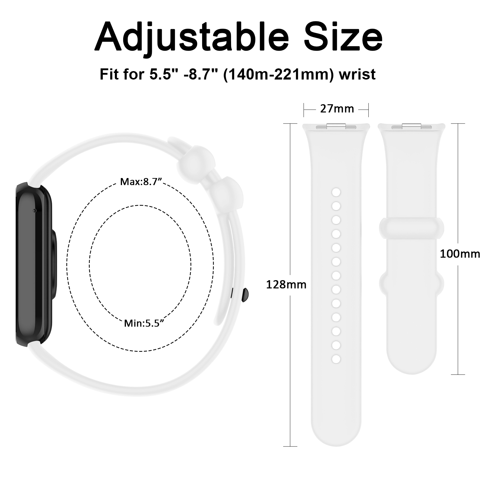 สายรัดซิลิโคนสำหรับเสี่ยวหมี่  - Xiaomi Luxury Watch บทวิจารณ์และราคา