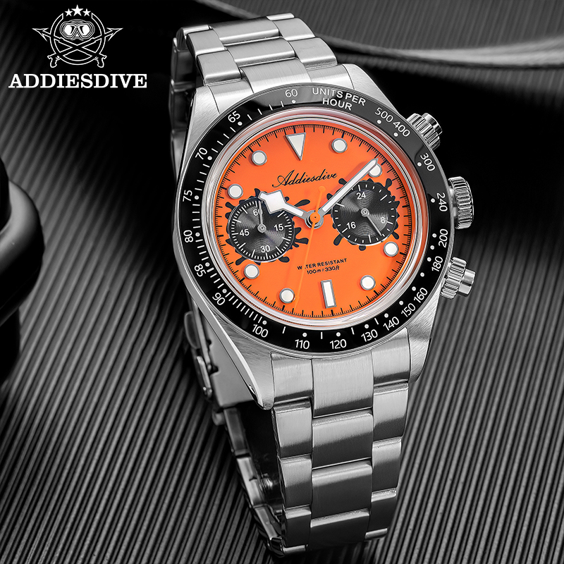 นาฬิกาควอตซ์โครโนกราฟ ADDIESDI - Zero Luxury Watch บทวิจารณ์และราคา