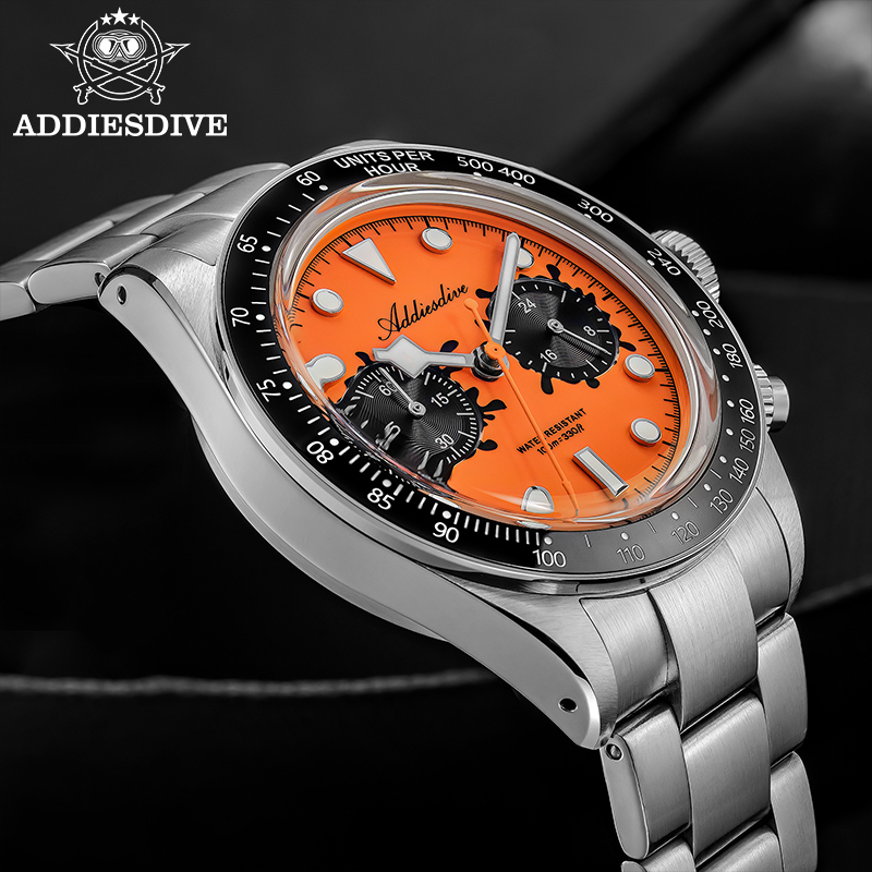 นาฬิกาควอตซ์โครโนกราฟ ADDIESDI - Zero Luxury Watch บทวิจารณ์และราคา