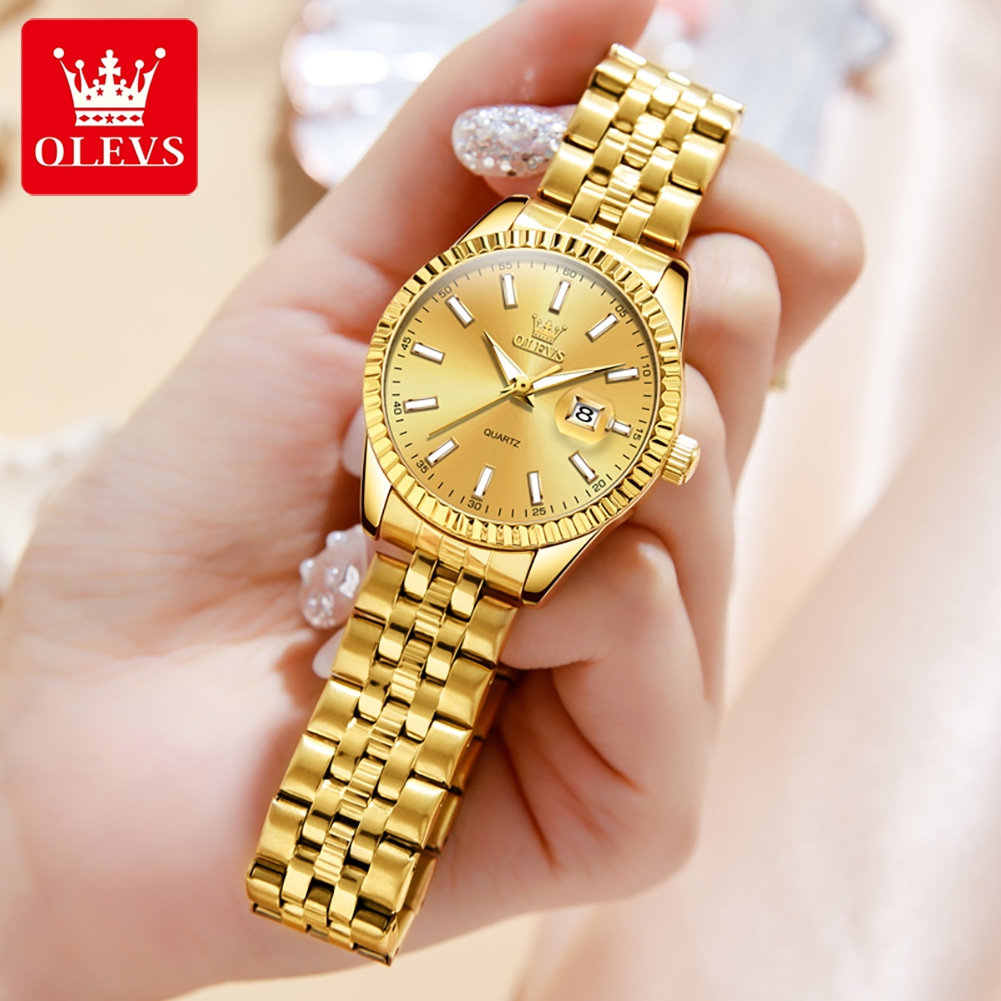 OLEVS นาฬิกาควอทซ์5593กันน้ำเร - Luxury Watch Index บทวิจารณ์และราคา