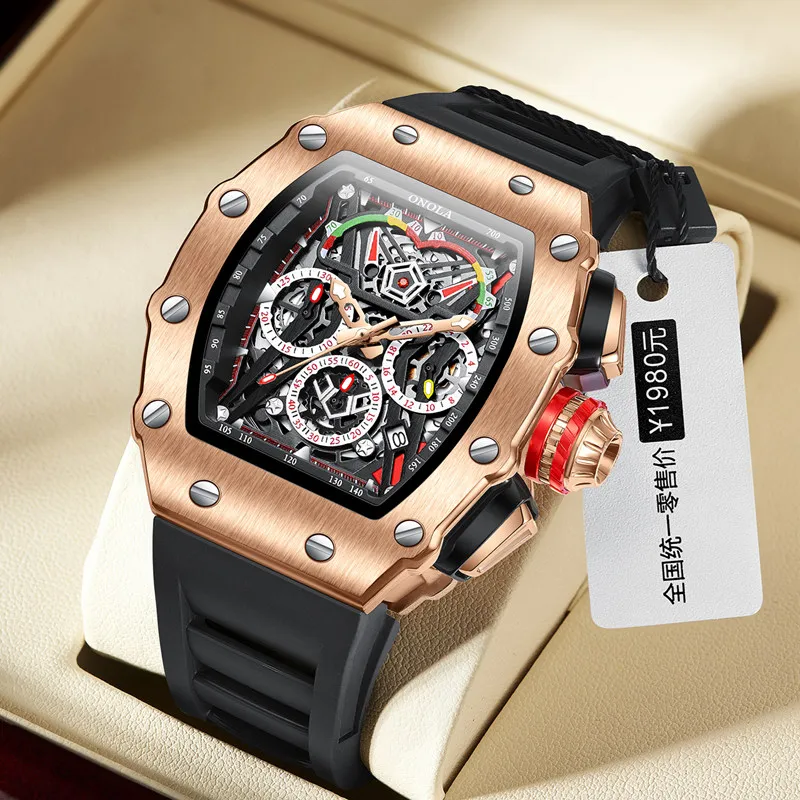ONOLA 6827 Unique Barrel Type  - Luxury Watch Unique บทวิจารณ์และราคา