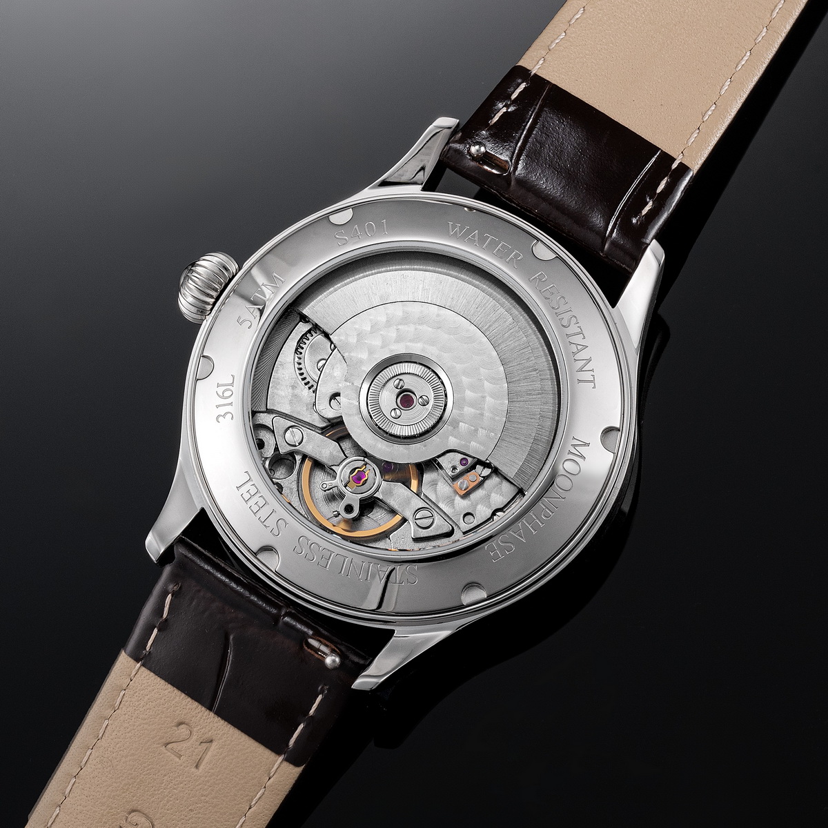 ซูเจส วอทช์ ออฟ เมนมูนเฟส ST25 - Luxury Watch On Sale บทวิจารณ์และราคา
