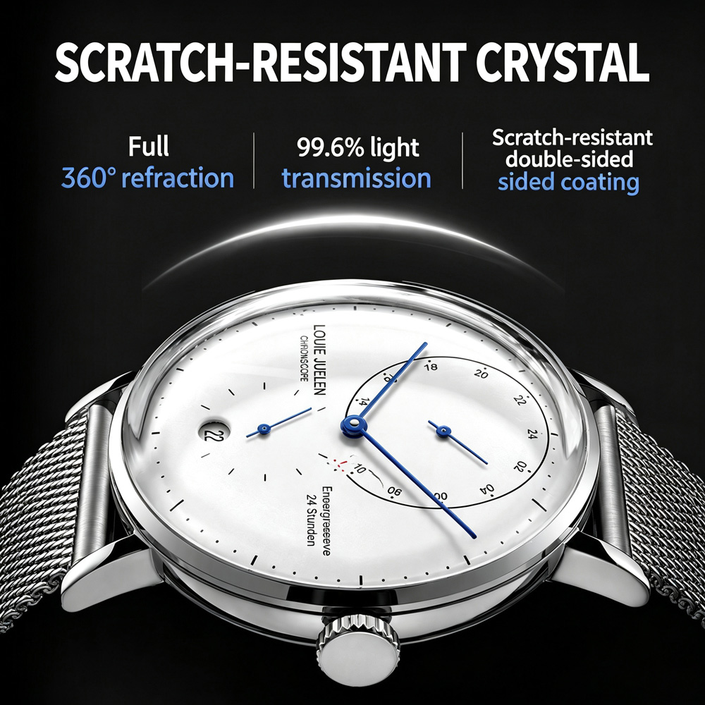 LOUIEJUELEN นาฬิกาควอตซ์ผู้ชาย - Luxury Watch On Sale บทวิจารณ์และราคา