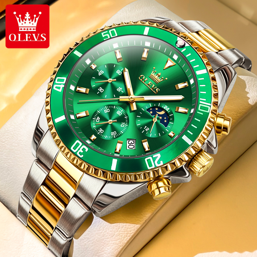 นาฬิกาข้อมือผู้ชาย OLEVS 2870  - Rolex Watch Datejust บทวิจารณ์และราคา