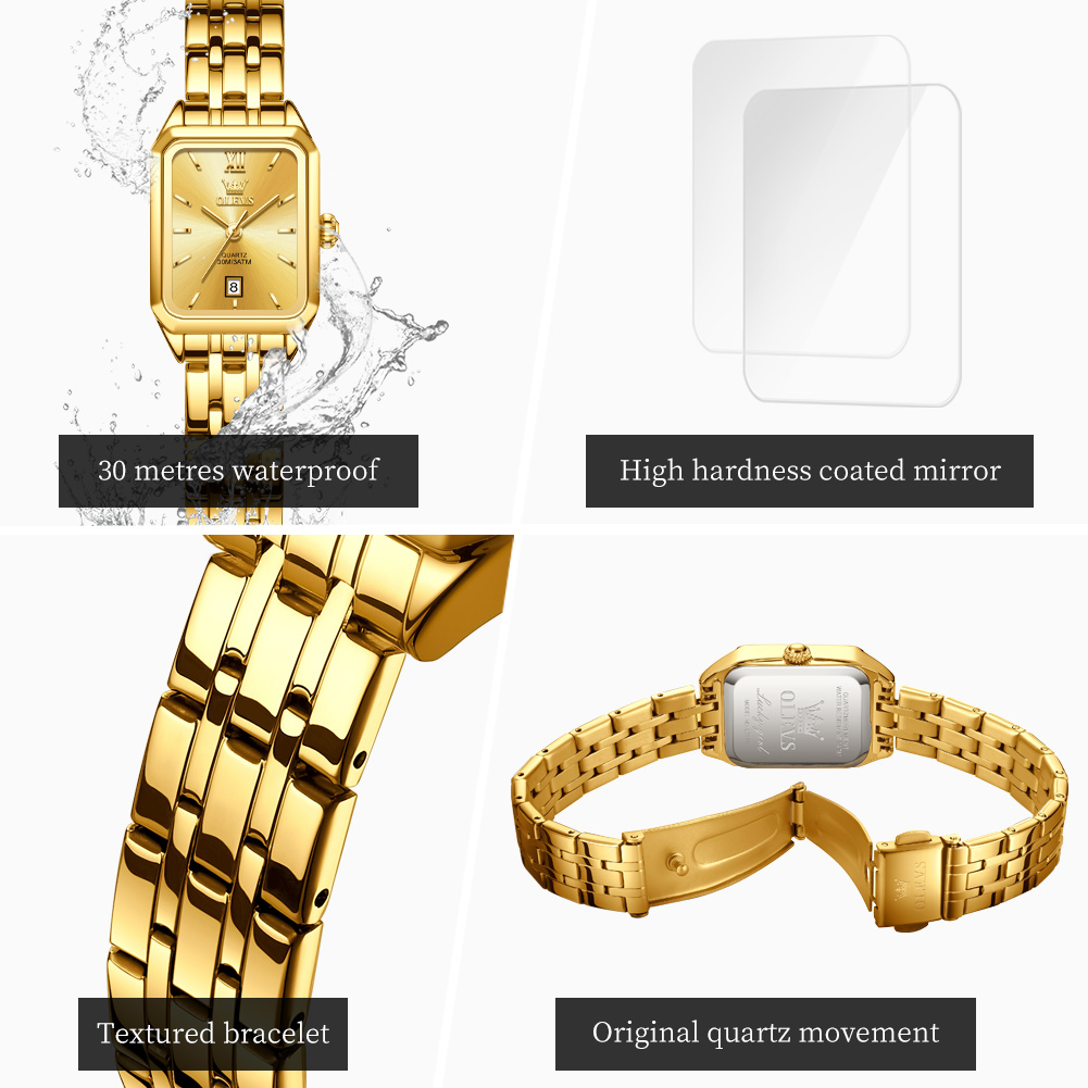 OLEVS แบรนด์หรูผู้หญิงนาฬิกากั - Luxury Watch Index บทวิจารณ์และราคา