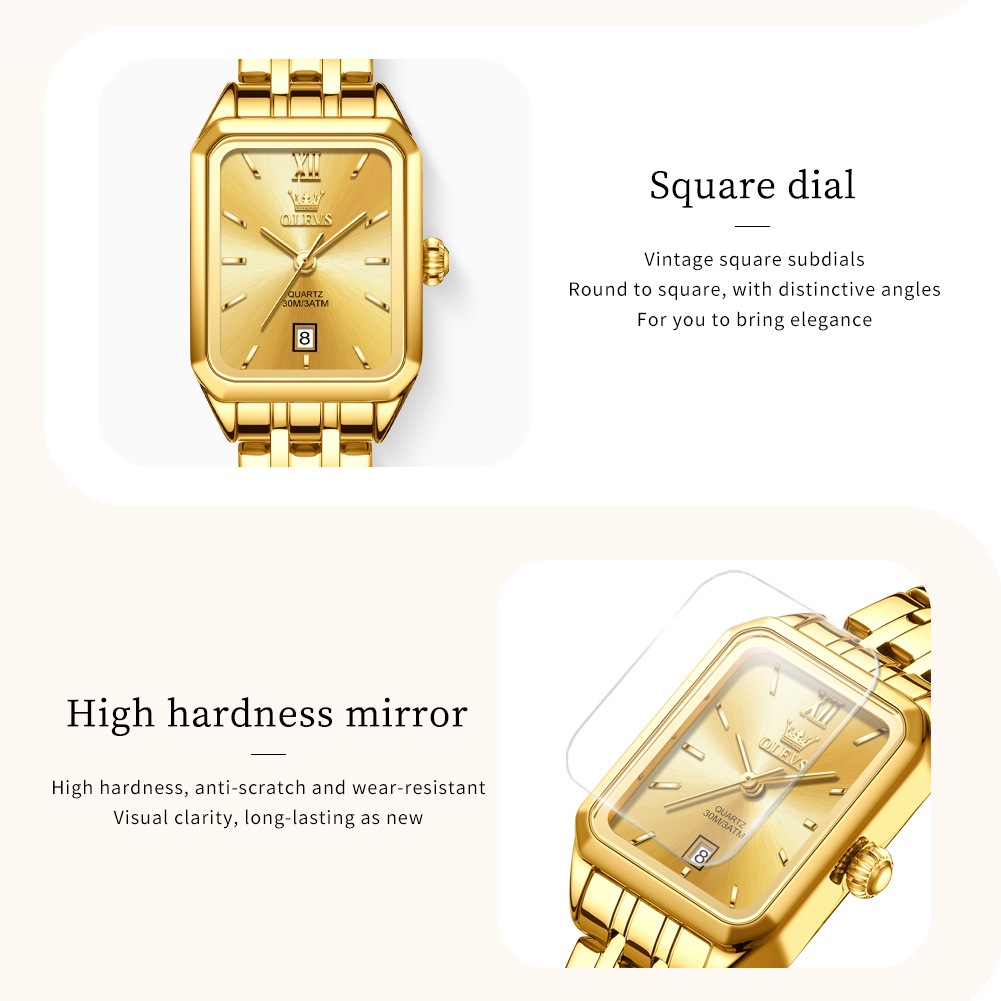OLEVS แบรนด์หรูผู้หญิงนาฬิกากั - Luxury Watch Index บทวิจารณ์และราคา