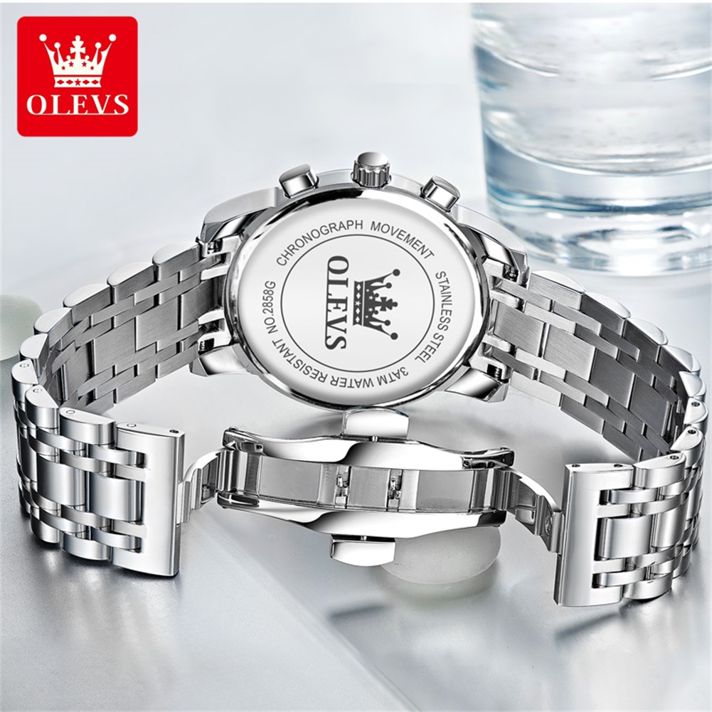 OLEVS นาฬิกาผู้ชายยอดนิยมสแตนเ - Luxury Watch Collection บทวิจารณ์และราคา