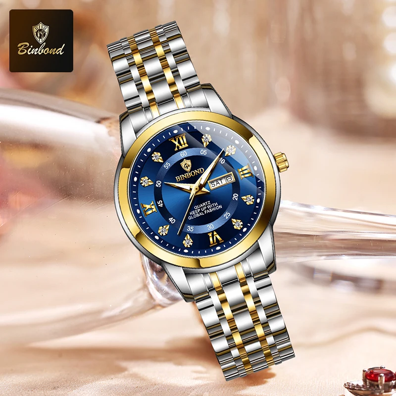 นาฬิกาข้อมือควอตซ์ BINBOND B71 - Luxury Watch Index บทวิจารณ์และราคา
