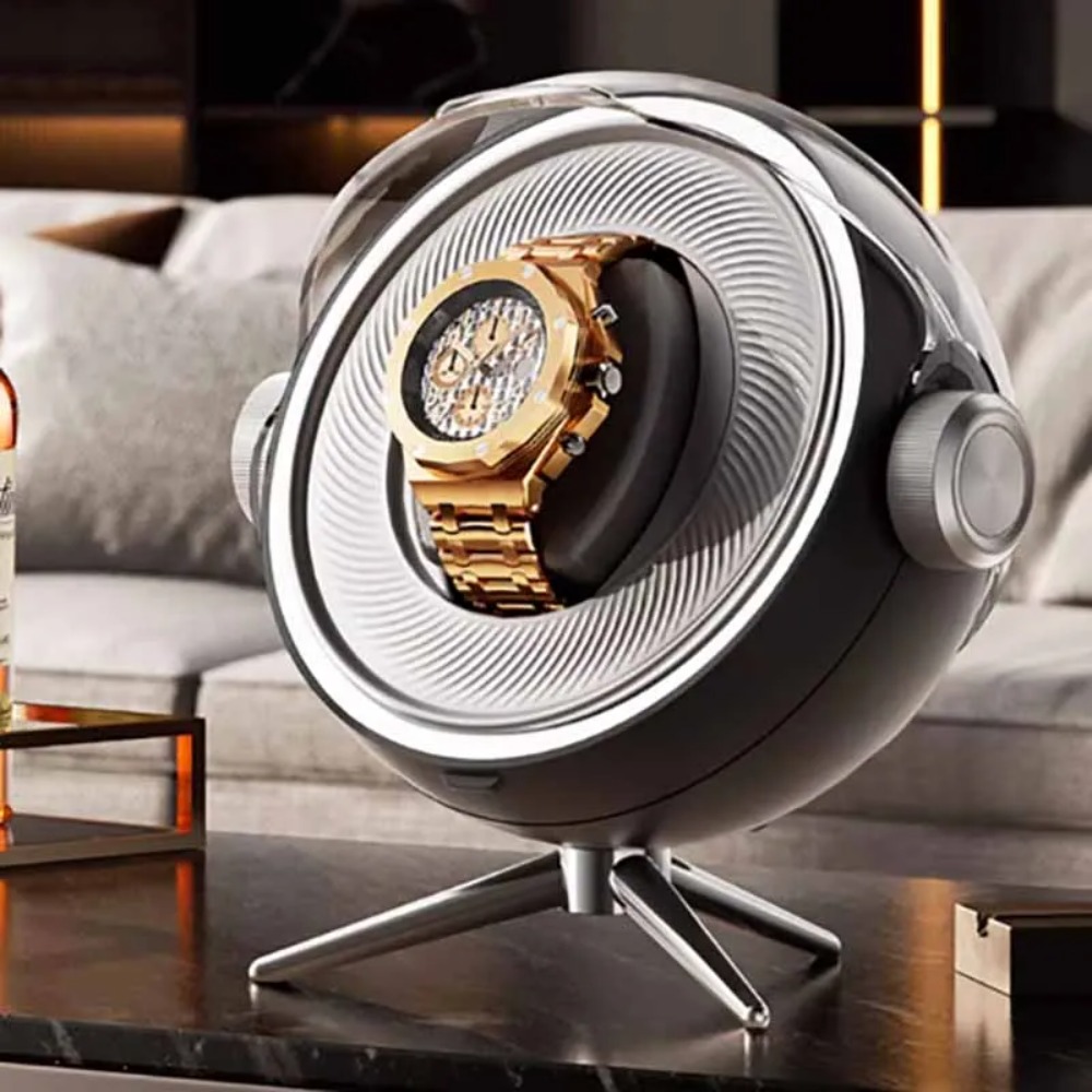 กล่องเก็บนาฬิกา LED ไขลานนาฬิก - Zero Luxury Watch บทวิจารณ์และราคา