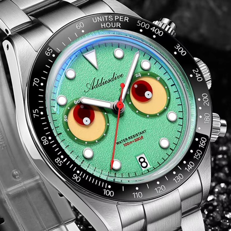 ADDIESDIVE นาฬิกาควอทซ์โครโนกร - Zero Luxury Watch บทวิจารณ์และราคา