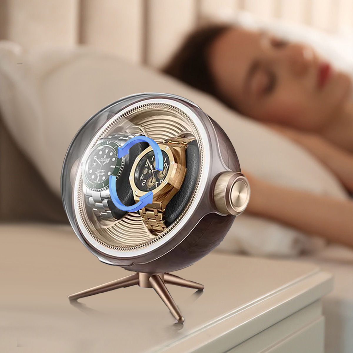 กล่องเก็บนาฬิกาไขลานอัตโนมัติส - Zero Luxury Watch บทวิจารณ์และราคา