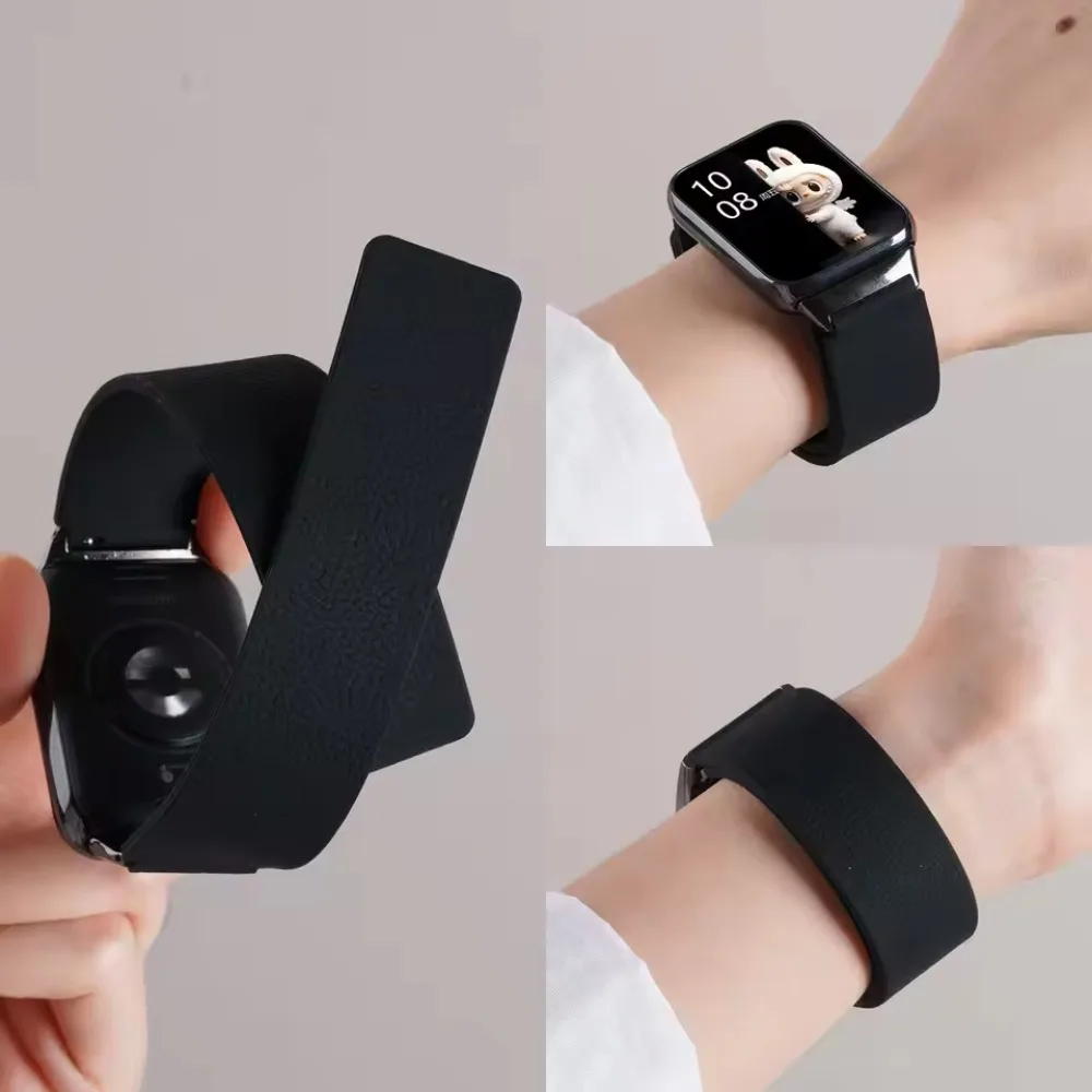 สายซิลิโคนแม่เหล็กสองสีสำหรับ  - Xiaomi Luxury Watch บทวิจารณ์และราคา