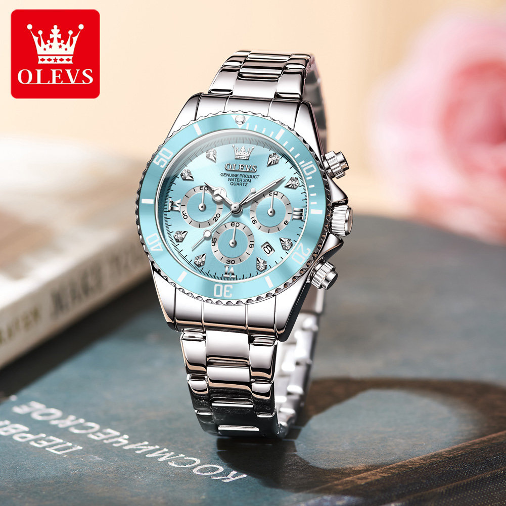 OLEVS นาฬิกาผู้หญิง 5632 Elega - Luxury Watch Usa บทวิจารณ์และราคา