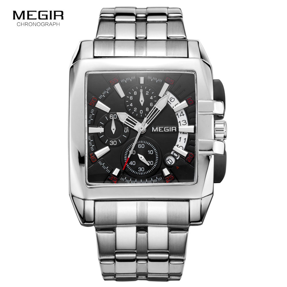 Megir ใหม่ผู้ชายธุรกิจควอตซ์นา - Luxury Watch On Sale บทวิจารณ์และราคา