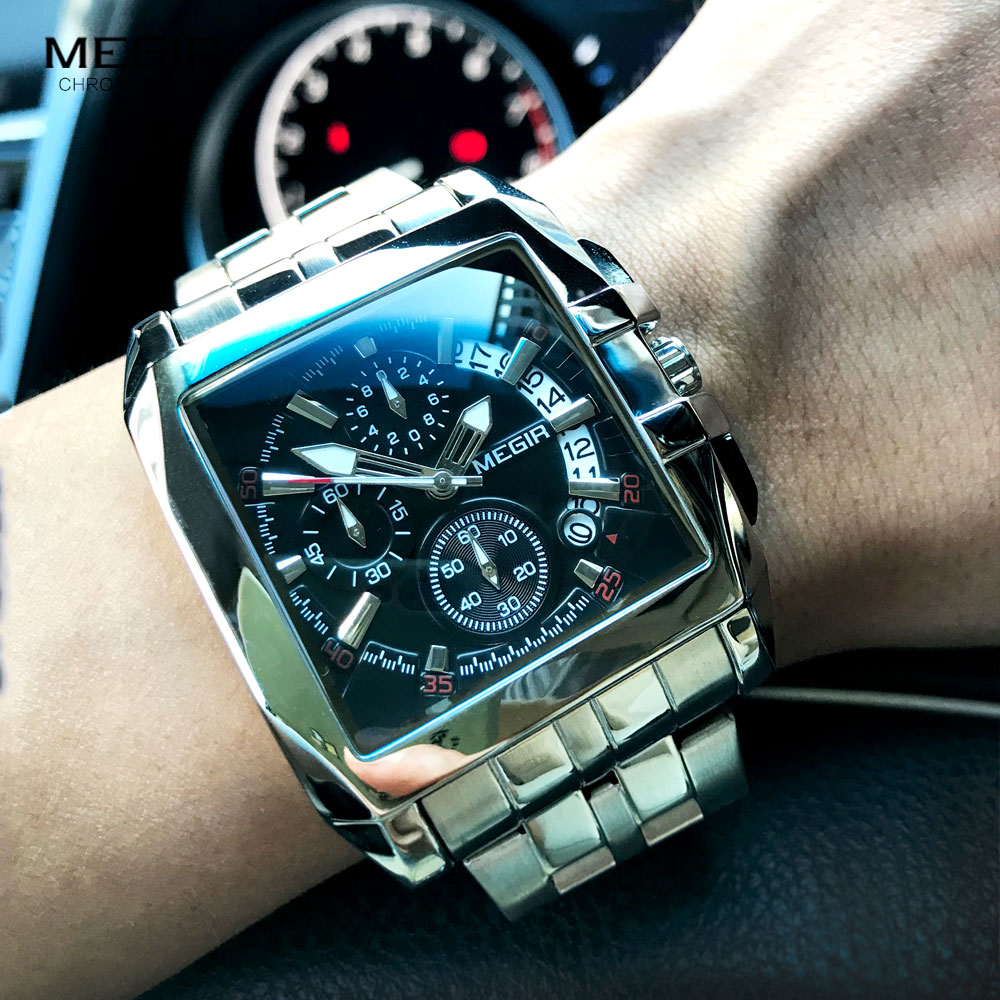 Megir ใหม่ผู้ชายธุรกิจควอตซ์นา - Luxury Watch On Sale บทวิจารณ์และราคา