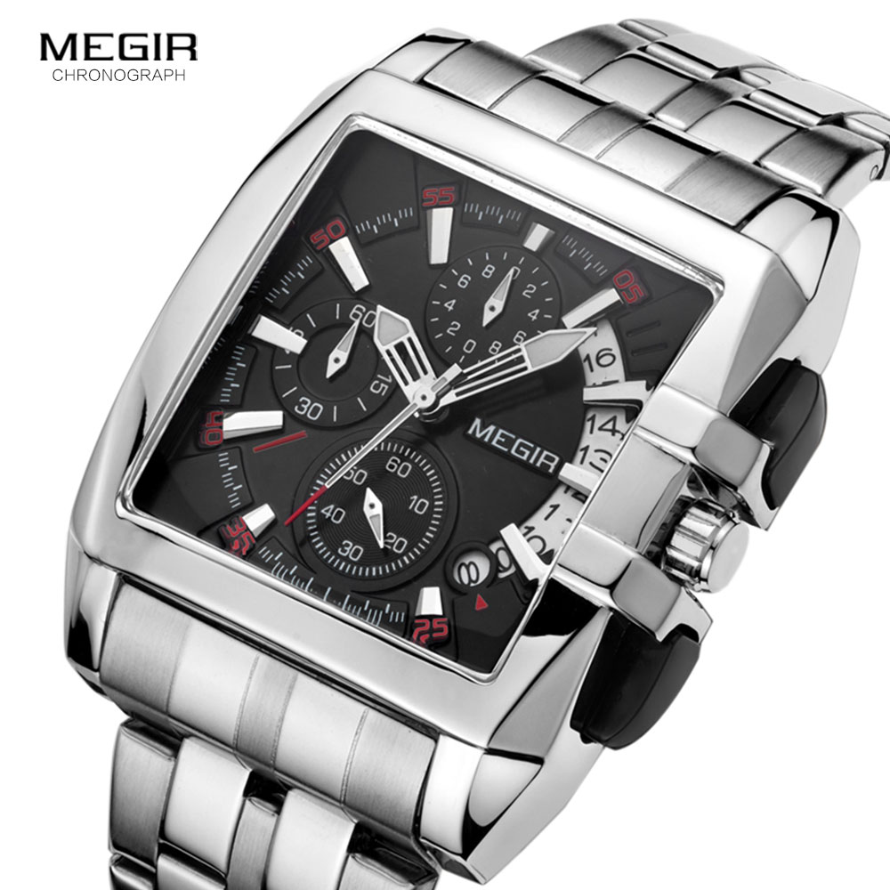 Megir ใหม่ผู้ชายธุรกิจควอตซ์นา - Luxury Watch On Sale บทวิจารณ์และราคา