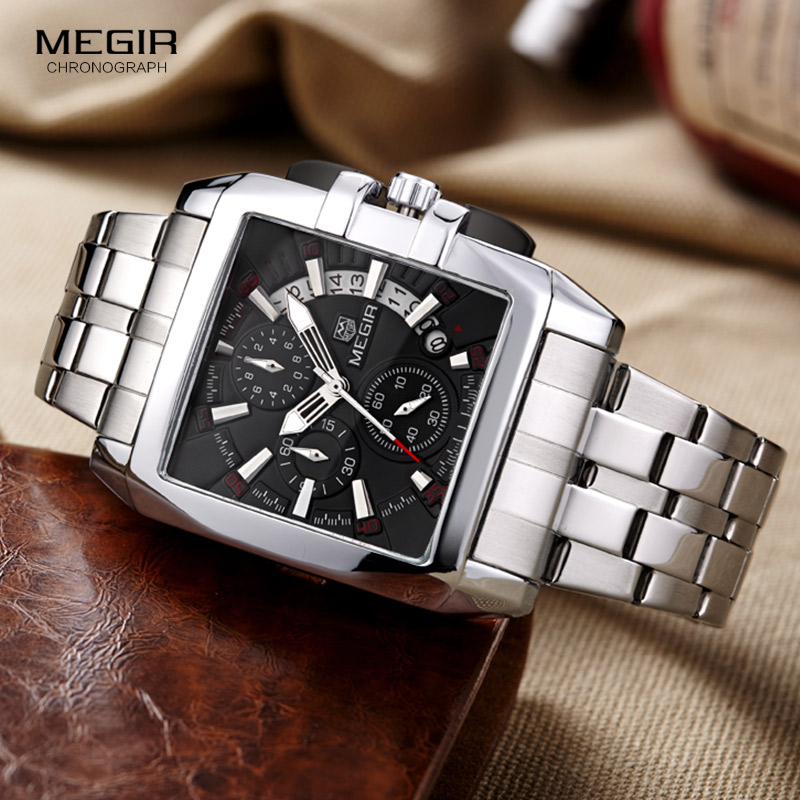 Megir ใหม่ผู้ชายธุรกิจควอตซ์นา - Luxury Watch On Sale บทวิจารณ์และราคา