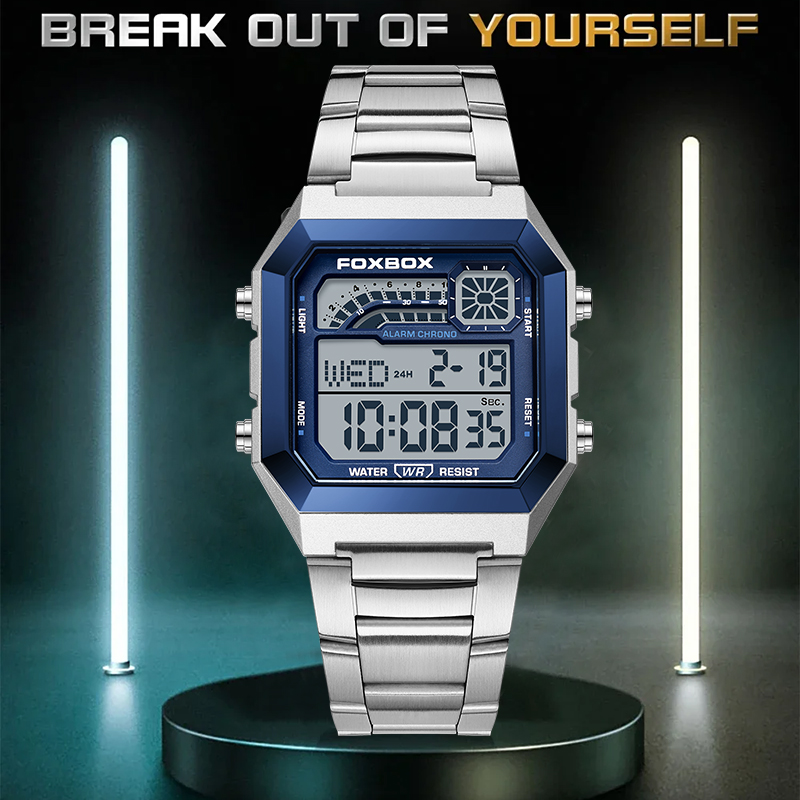 นาฬิกาข้อมือดิจิตอลแฟชั่นหรูหร - Luxury Watch Display บทวิจารณ์และราคา
